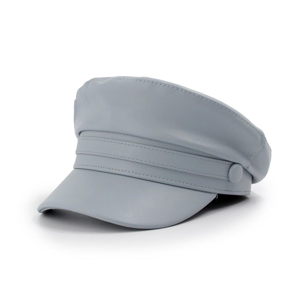 Boina Militar Ecocuero Ajustable 58 Cm Moda